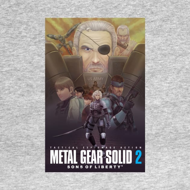 Metal gear solid 2 by bside7715